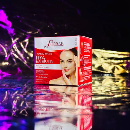 Fiorae Pomegranate Hya & Arbutin Booster Whitening Cream (15ml)