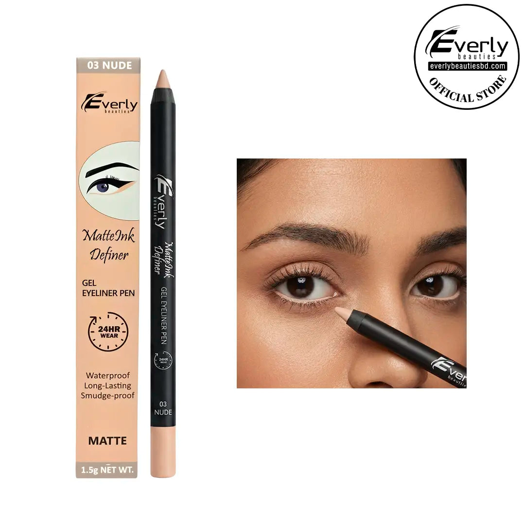 Everly Beauties Matte Ink Definer Waterproof Gel Eyeliner Pen Kajal