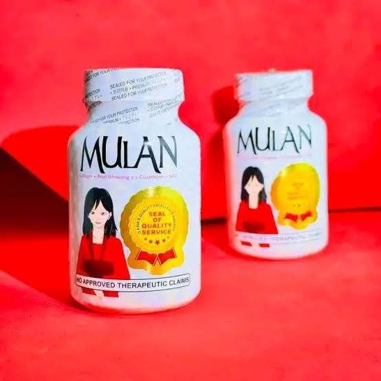 Mulan 4-in-1 Whitening x30 Pearl Whitening + Collagen + L-Glutathione + NAC