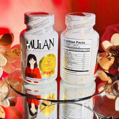 Mulan 4-in-1 Whitening x30 Pearl Whitening + Collagen + L-Glutathione + NAC