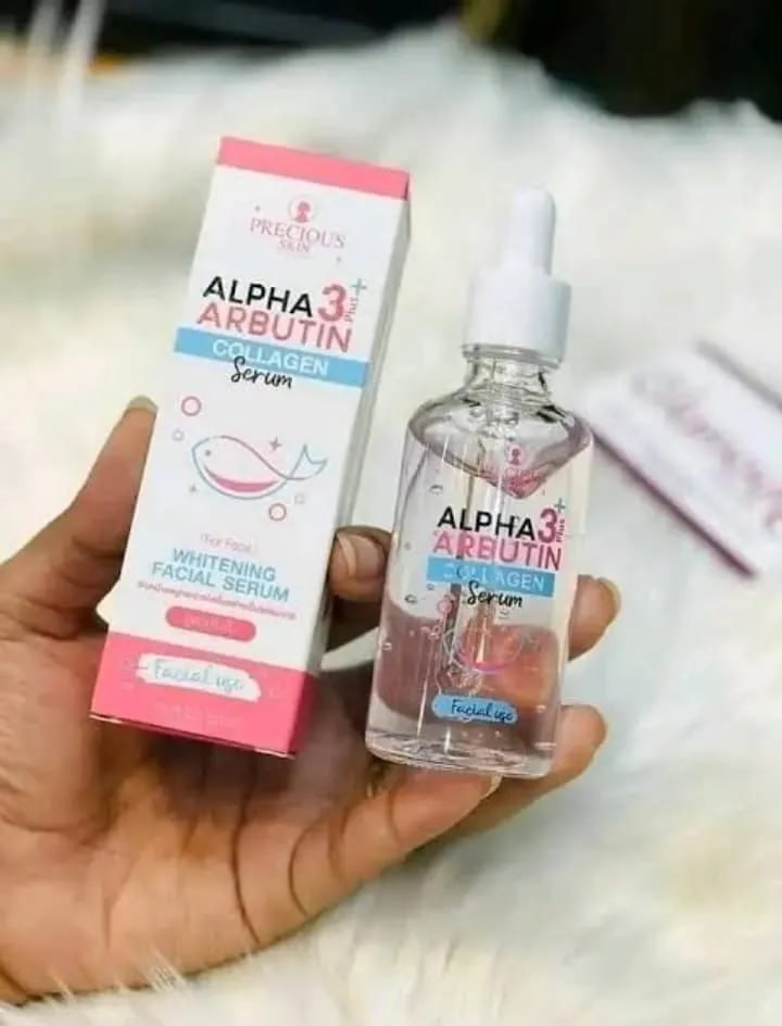 Precious Skin Alpha 3 Plus Arbutin Collagen Whitening Serum (50ml)