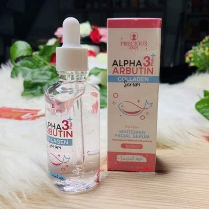 Precious Skin Alpha 3 Plus Arbutin Collagen Whitening Serum (50ml)