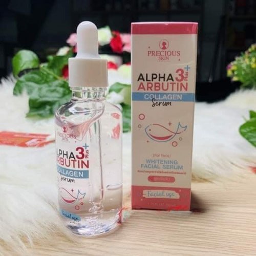 Precious Skin Alpha 3 Plus Arbutin Collagen Whitening Serum (50ml)
