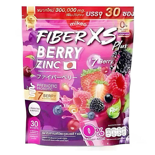 Mikeo Fiber XS Berry Zinc Dietary Supplement