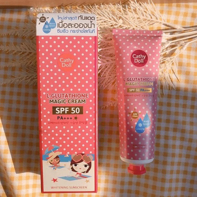 Cathy Doll SPF 50 L-Glutathione Magic Whitening Sunscreen (60ml)