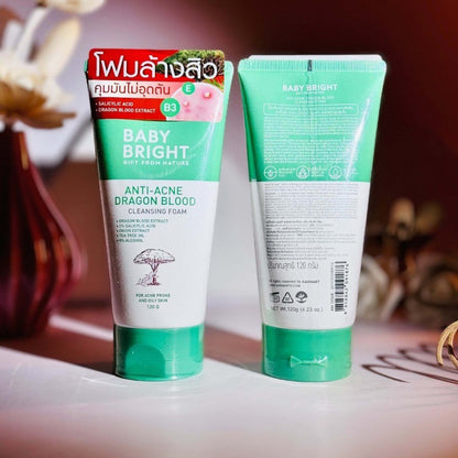 Baby Bright Anti-acne Dragon Blood Cleansing Foam-120g