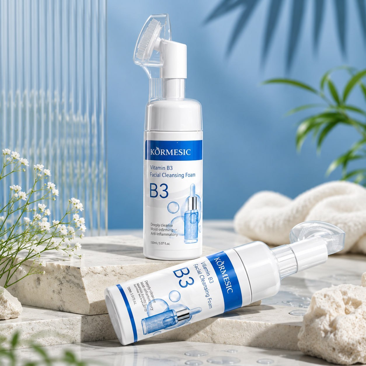 Kormesic Vitamin B3 Facial Cleansing Foam