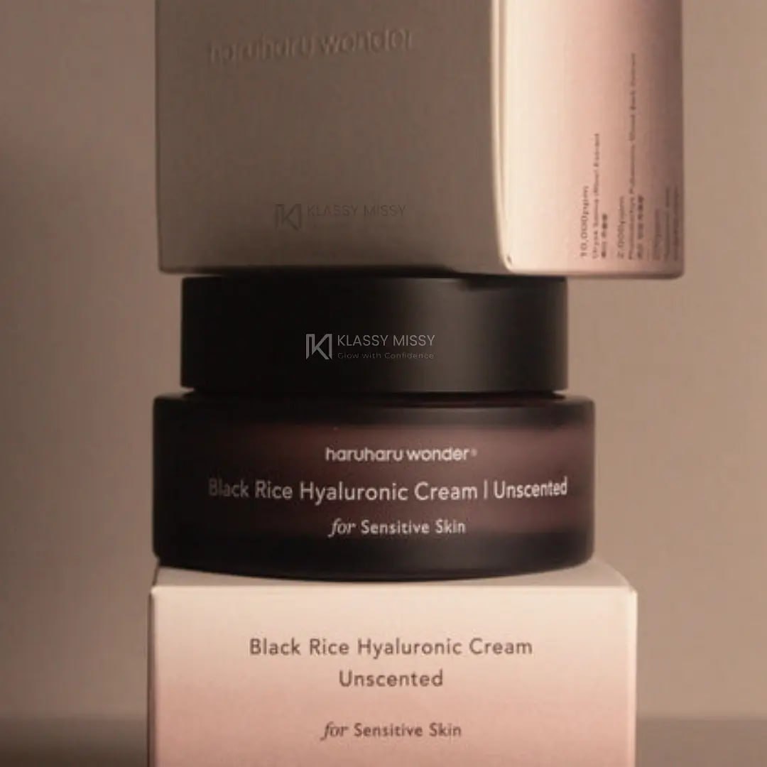 Vegan Black Rice Hyaluronic Cream Unscented (50ml)