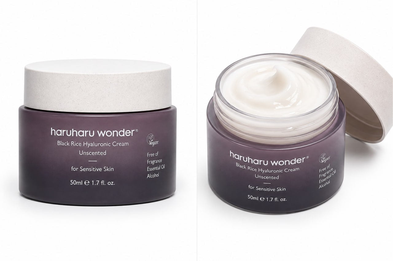 Vegan Black Rice Hyaluronic Cream Unscented (50ml)