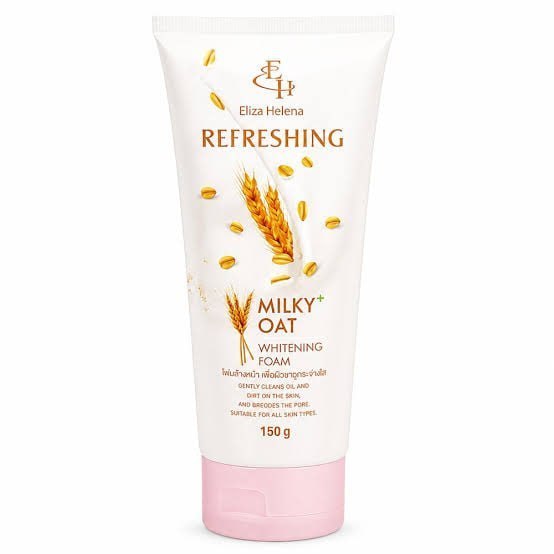 Eliza Helena Refreshing Milky+ Oat Whitening Foam