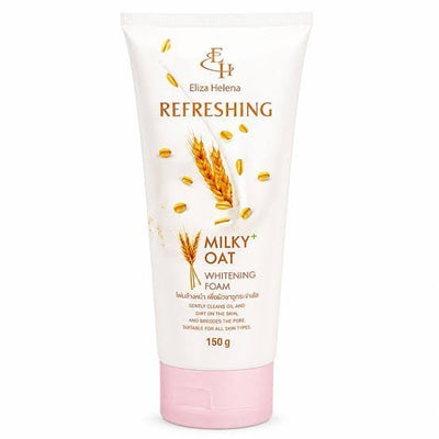 Eliza Helena Refreshing Milky+ Oat Whitening Foam