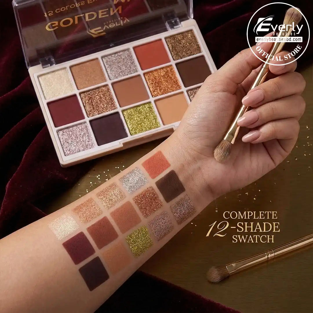 Everly Beauties 15Colors Eyeshadow Palette